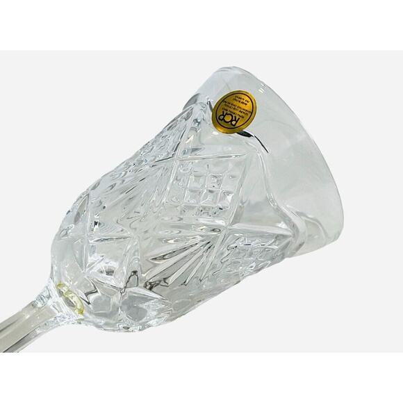 Vintage RCR Cut Crystal Hand Bell Dinner Royal Crystal Rock - Picture 9 of 10